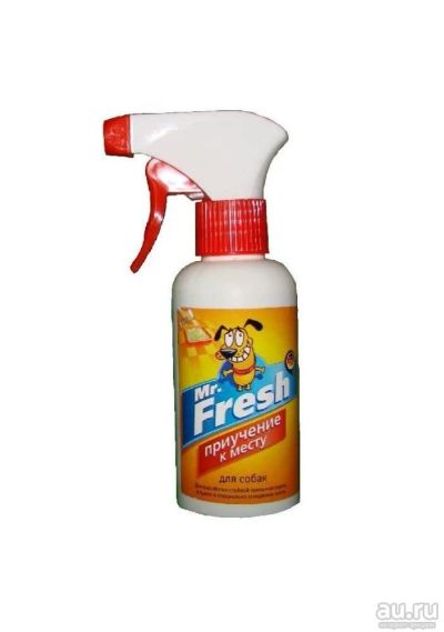 Лот: 8190749. Фото: 1. Спрей Mr. Fresh для собак, приучение... Косметика для животных