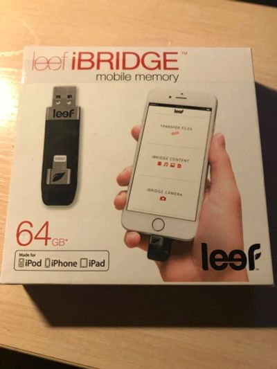 Лот: 10548510. Фото: 1. iPhone USB флешка Leef ibridge... USB-флеш карты