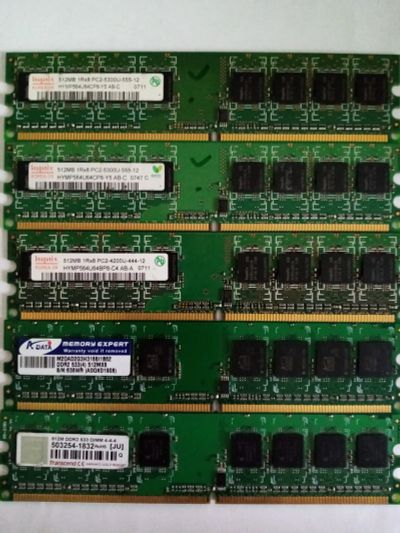 Лот: 18892497. Фото: 1. 512Mb DDR2 533,667,800. Оперативная память