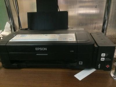 Лот: 8803340. Фото: 1. Принтер Epson L110 с заводским... Струйные принтеры