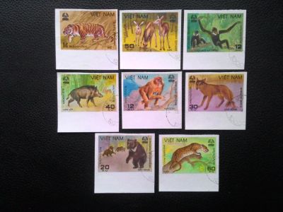 Лот: 10343286. Фото: 1. 1981. Вьетнам. Фауна. Полная серия... Марки