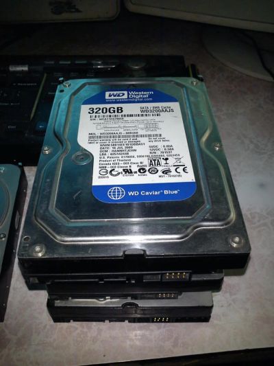 Лот: 4091760. Фото: 1. 3"5 HDD под списание. WD3200AAJS-00B4A0. Жёсткие диски (HDD)