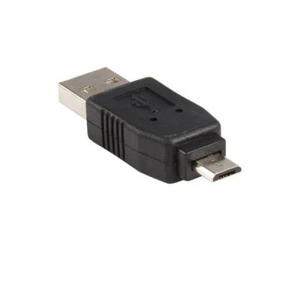 Лот: 12309958. Фото: 1. Переходник с USB male - microUSB... Дата-кабели, переходники