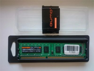 Лот: 9469087. Фото: 1. Оперативная память QUMO 8Gb DDR-3L... Оперативная память
