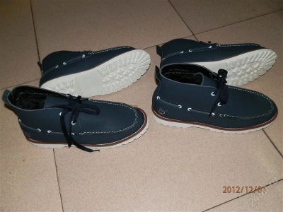 Лот: 2411828. Фото: 1. Ботинки Timberland мужские синие... Ботинки, полуботинки
