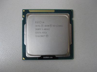 Лот: 20215974. Фото: 1. Процессор Intel Xeon E3-1240 v2... Процессоры
