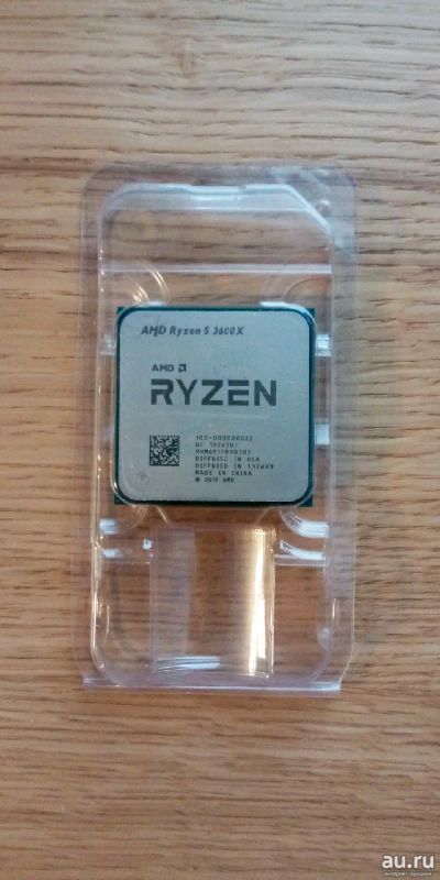 Лот: 17473189. Фото: 1. Процессор AMD Ryzen 5 3600X (6... Процессоры
