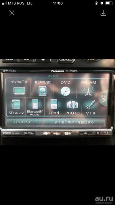 Лот: 14460314. Фото: 1. Мультимедийная магнитола Panasonic... Автомагнитолы