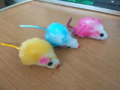 Лот: 16302697. Фото: 1. NOBBY игрушка для кошек Мышка... Игрушки для животных