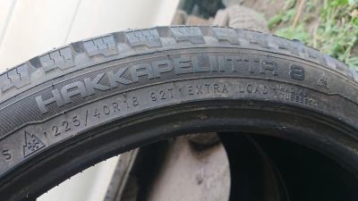 Лот: 17943792. Фото: 1. Nokian Hakkapeliitta 8 225/40... Шины