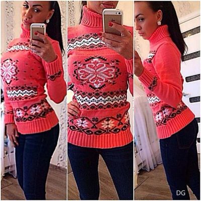 Лот: 4538122. Фото: 1. свитер розовый. Свитеры, толстовки, худи