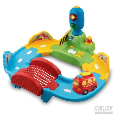 Лот: 8724949. Фото: 1. Vtech Развивающая игрушка "Автотрек... Конструкторы