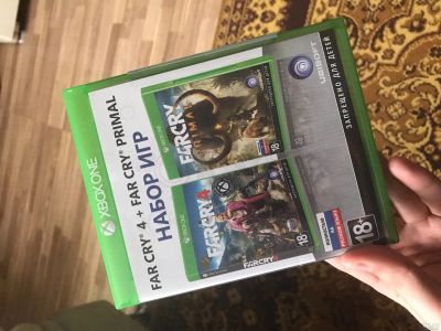 Лот: 13376494. Фото: 1. Far cry 4 + Far cry primal Xbox... Игры для консолей