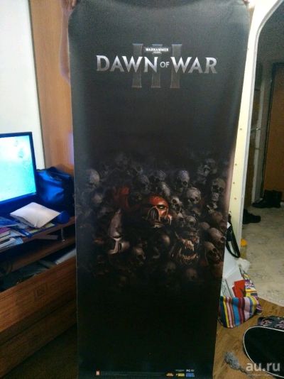 Лот: 10719450. Фото: 1. Баннер "Dawn Of War 3" warhammer... Другое (сувениры, подарки)