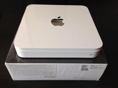 Лот: 3763882. Фото: 1. Б/У Apple Time Capsule 3TB (MD033... Маршрутизаторы (роутеры)