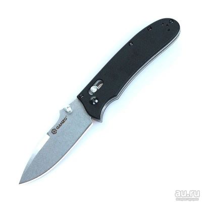 Лот: 9792921. Фото: 1. Нож Ганзо Ganzo G7041 Black. Ножи, топоры