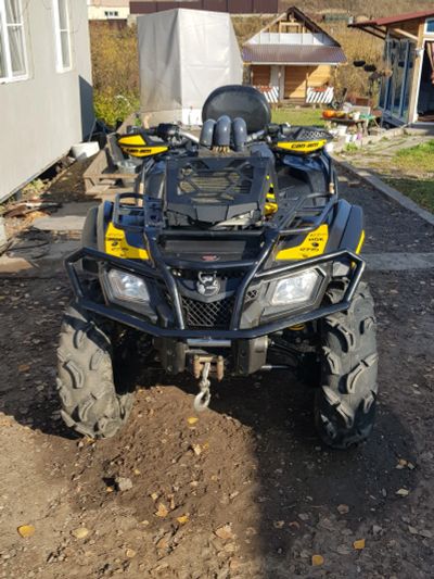 Лот: 14529371. Фото: 1. Продам квадроцикл BRP Can-am outlander... Снегоходы, квадроциклы