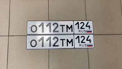 Лот: 20567930. Фото: 1. Госномер О112ТМ124. Госномера