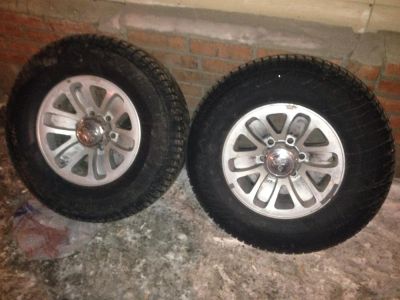 Лот: 3544315. Фото: 1. Колеса pajero. Шины на дисках