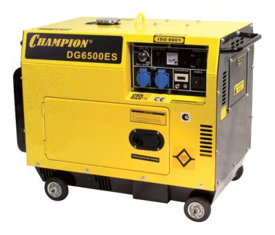 Лот: 10935753. Фото: 1. Генератор Champion DG6500ES. Бензо-, мотоинструмент