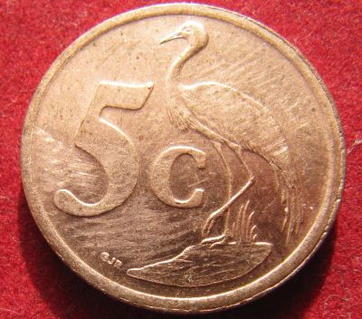 Лот: 18863518. Фото: 1. ЮАР 5 центов, 2010 г. Остальные страны