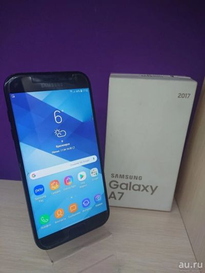 Лот: 11503056. Фото: 1. Samsung Galaxy A7 (2017) SM-A720F... Смартфоны