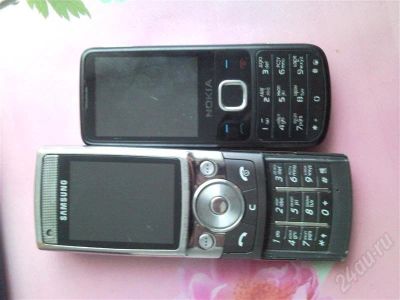 Лот: 734919. Фото: 1. Nokia 6700 и samsung G600 (неисправны... Кнопочные мобильные телефоны