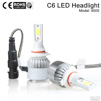Лот: 8476190. Фото: 1. Лампа светодиодная C6 HB3 9005... Детали тюнинга