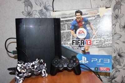 Лот: 5125571. Фото: 1. Ps 3. Игровые приставки, консоли