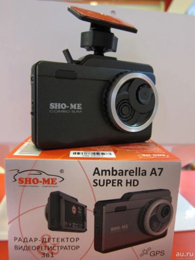 Лот: 9725118. Фото: 1. SHO-ME Combo Slim - видеорегистратор... Видеорегистраторы,  радар-детекторы, системы парковки