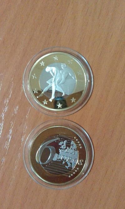 Лот: 9819900. Фото: 1. монета евроцент эротика 2. Другое (монеты)