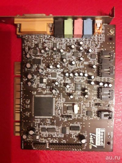 Лот: 10514083. Фото: 1. Creative sound blaster live. Звуковые карты