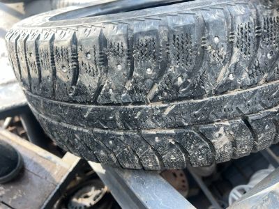 Лот: 25081123. Фото: 1. (1шт)205-55-16 Bridgestone Ice... Шины