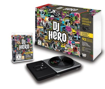 Лот: 4814119. Фото: 1. DJ Hero 1 + 2 + DJ-контроллер... Игры для консолей