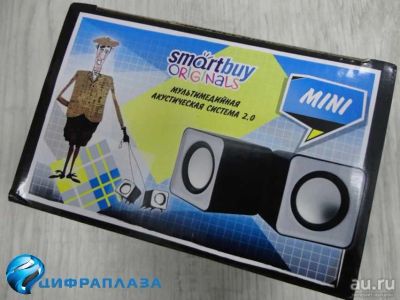 Лот: 15646516. Фото: 1. Акустическая система 2.0 Smartbuy... Акустические системы