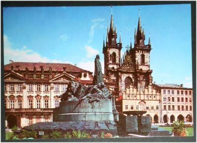 Лот: 7880791. Фото: 1. Открытка Прага. Тынский храм... Открытки, конверты
