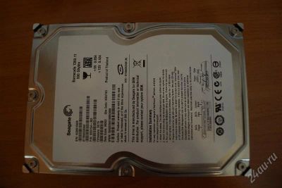 Лот: 2836470. Фото: 1. HDD 500GB SATA-II Seagate ST3500320AS... Жёсткие диски (HDD)