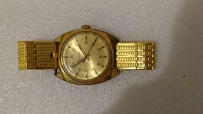 Лот: 14560800. Фото: 1. часы желтые ссср дорого. Оригинальные наручные часы