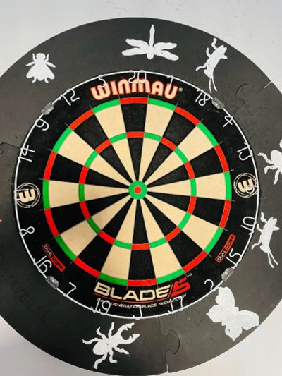 Лот: 19110661. Фото: 1. Дартс мишень winmau blade 5 dual... Другое (спортивные товары)