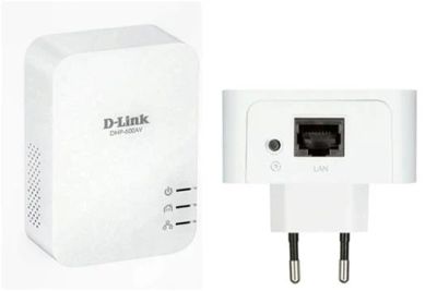 Лот: 4733554. Фото: 1. Адаптер Powerline D-Link DHP-601AV... Маршрутизаторы (роутеры)