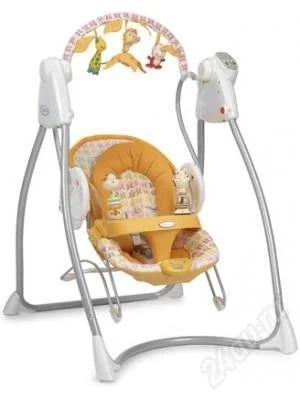 Лот: 1365006. Фото: 1. Качеля-шезлонг Graco 2 в 1. Ходунки, прыгунки, качели