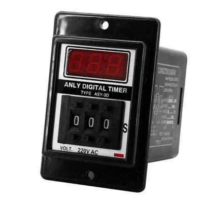 Лот: 17513644. Фото: 1. Реле времени ASY-3D AC ~220V... Контрольно-измерительное оборудование
