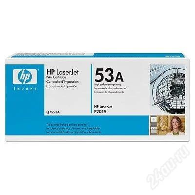 Лот: 1065602. Фото: 1. Картридж HP 53A, черный (Q7553A... Картриджи, расходные материалы
