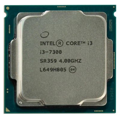 Лот: 14921219. Фото: 1. Core i3-7300 Kaby Lake (4000MHz... Процессоры