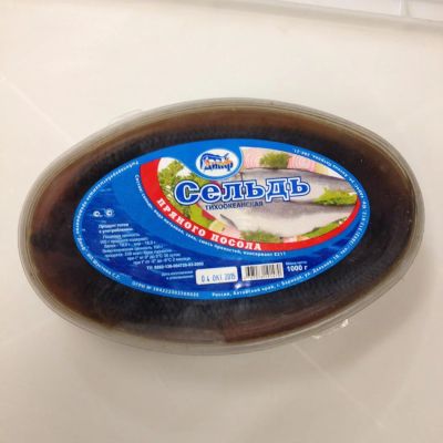 Лот: 8018829. Фото: 1. Сельдь пряного посола т/о 1.0кг. Икра, рыба, морепродукты