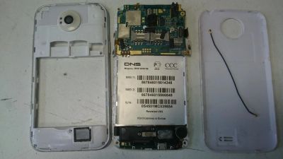 Лот: 11757811. Фото: 1. Смартфон DNS S4501M 4 ГБ неисправный. Микросхемы и платы