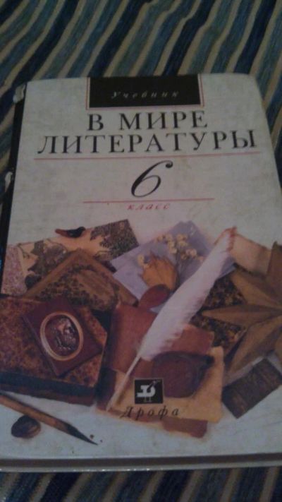 Лот: 9785905. Фото: 1. N6. Учебник. В мире литературы... Для школы