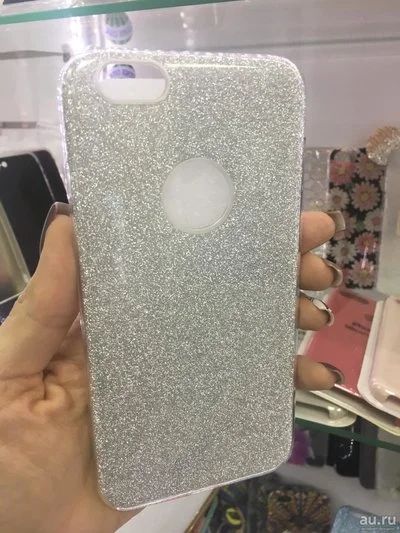 Лот: 10555589. Фото: 1. Чехол блестящий iPhone 7Plus... Чехлы, бамперы