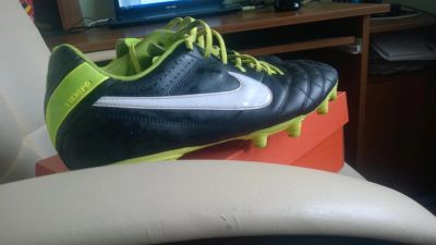 Лот: 3262048. Фото: 1. Продам бутсы Nike tiempo в идеальном... Кеды, кроссовки, слипоны