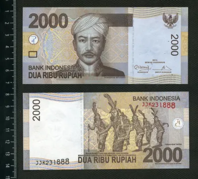 Лот: 19861319. Фото: 1. Индонезия 2000 рупий 2013 г.(люкс... Азия